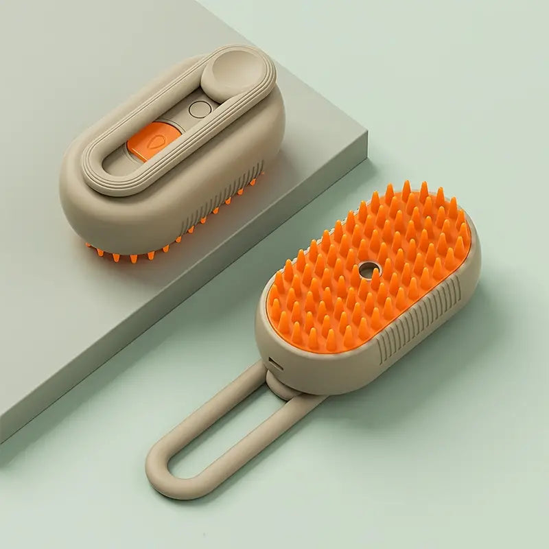 Cepillo Vaporizador Para Mascotas - Premium