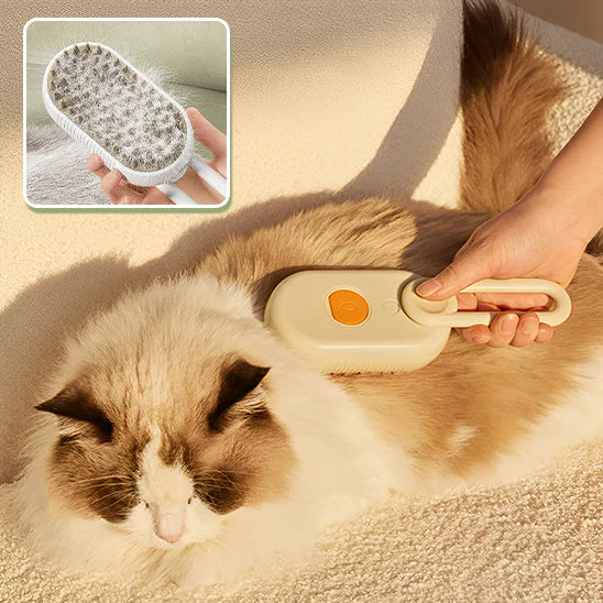 Cepillo Vaporizador Para Mascotas - Premium